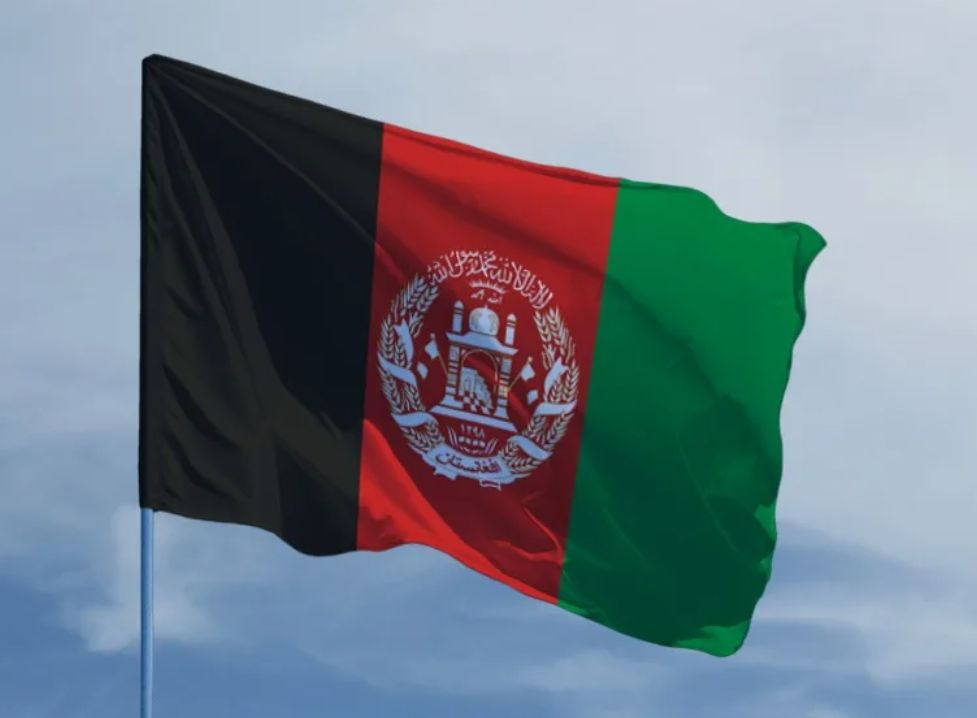 Флаг Афганистана 90х135 см с люверсами #1