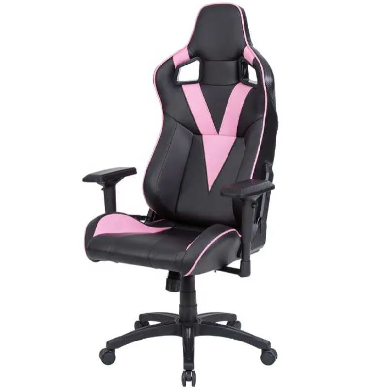 CyberZone Игровое компьютерное кресло, белое с черным 16 #1