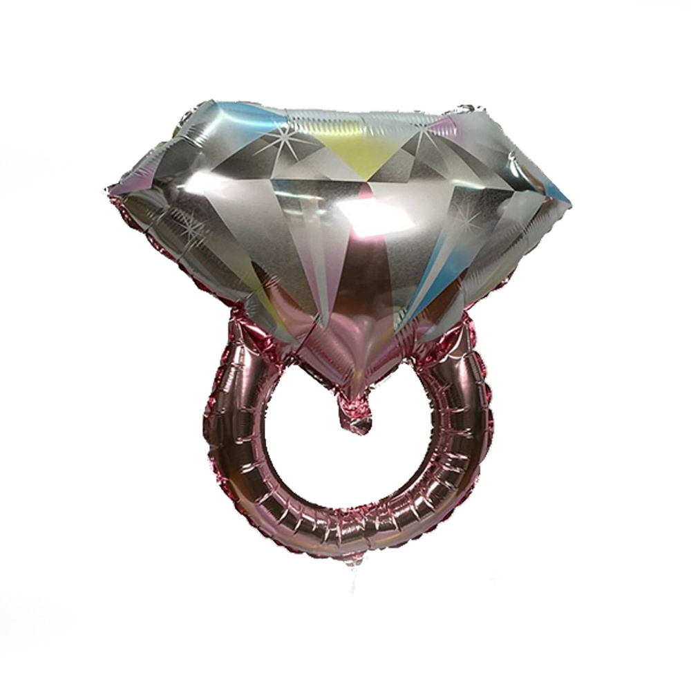 Фигура Кольцо с бриллиантом розовое золото 61см x 68 см #1