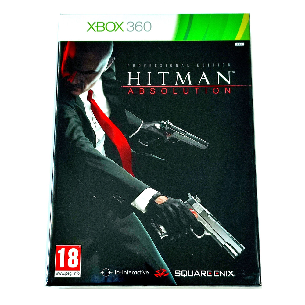 Видеоигра для Xbox 360. HITMAN ABSOLUTION. Professional Edition (2012, BOX, английская версия) стелс-экшен #1