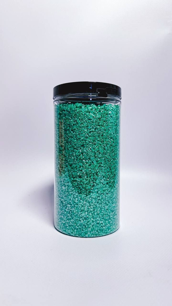 соль для ванны, цв. зеленый, Розмарин, шимер 1200 гр #1