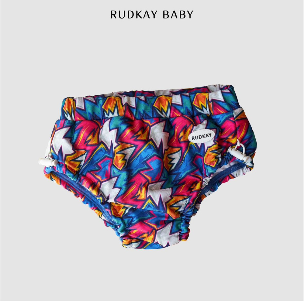 Многоразовый детский подгузник трусики для плавания плавки новорожденным RUDKAY BABY  #1