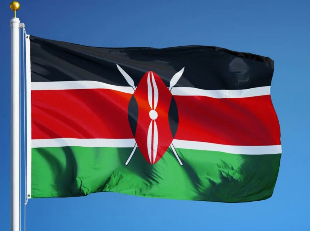 Флаг Кении 70х105 см #1