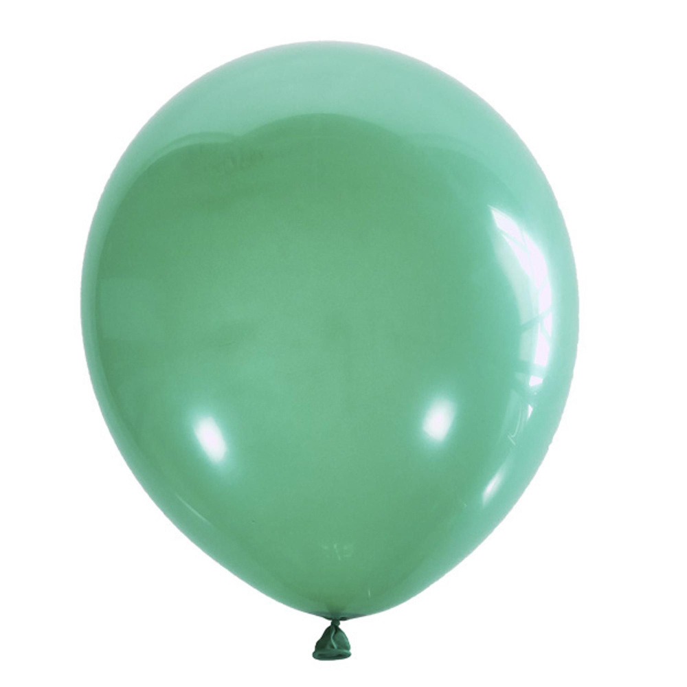 Воздушный шар 12"/30см Декоратор JADE GREEN 054 100шт #1