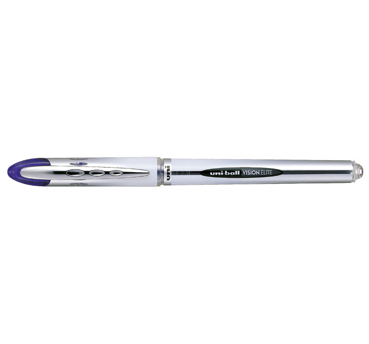 UNI Ручка Роллер, толщина линии: 0.8 мм, цвет: Синий, 1 шт. #1