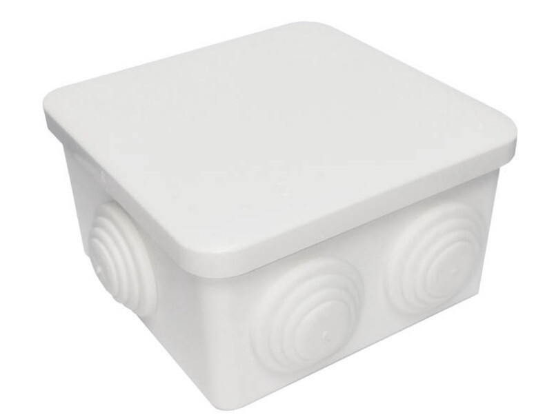 Коробка распределительная влагозащищенная с 6 вводами настенная ...