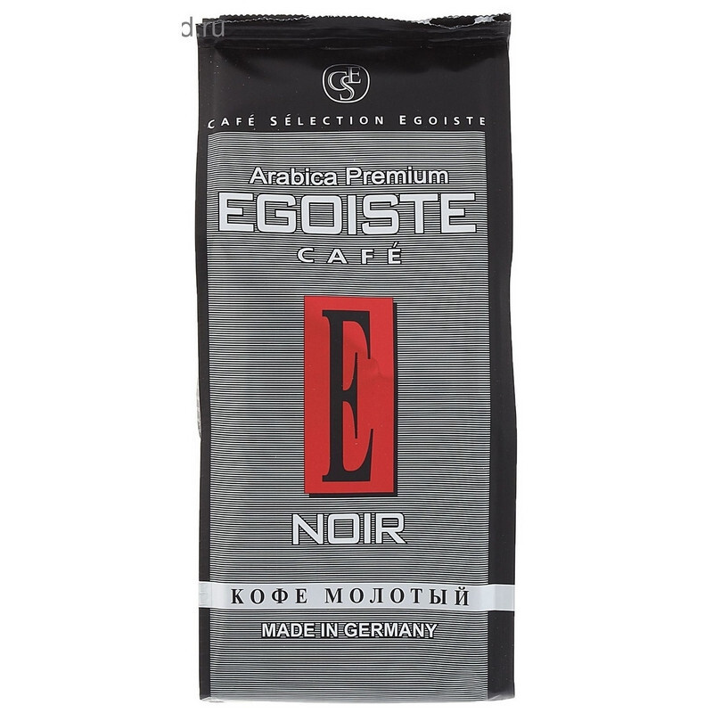 Кофе EGOISTE Noir молотый,250г #1