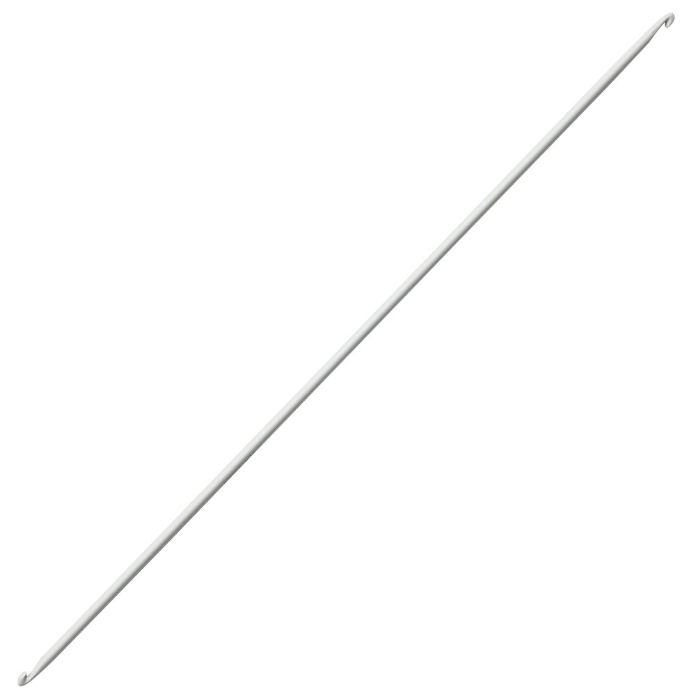 Крючок для вязания Pony тунисский двусторонний алюминиевый 3,50 мм*30 см, 43307  #1