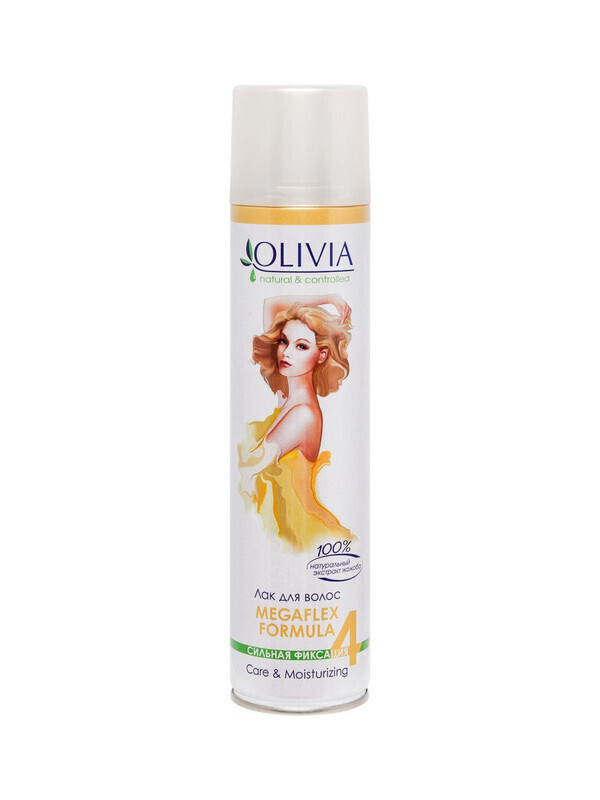 Olivia Лак для волос сильной фиксации Экстракт жожоба, 250мл, 6шт  #1