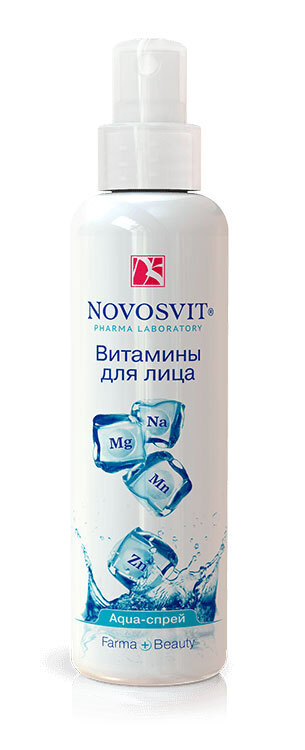 Novosvit Новосвит Витамины для лица Aqua-спрей, увлажнение кожи, против сухости, стянутости, улучшает #1