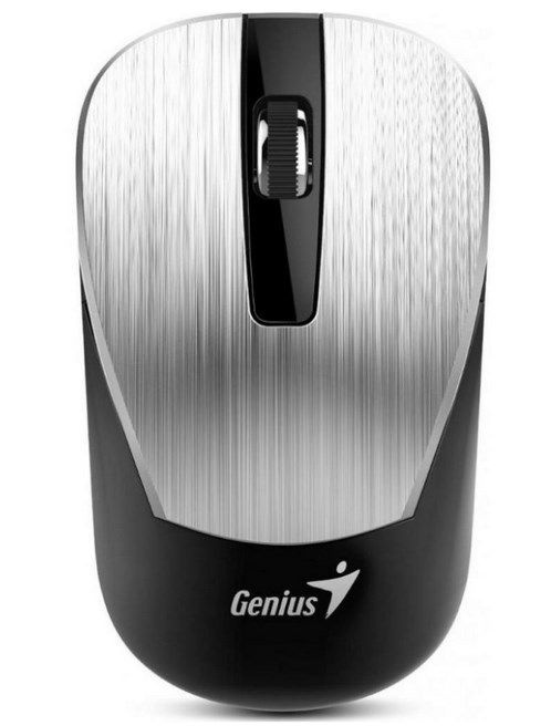 Genius Мышь беспроводная NX-7015, черный, серебристый #1