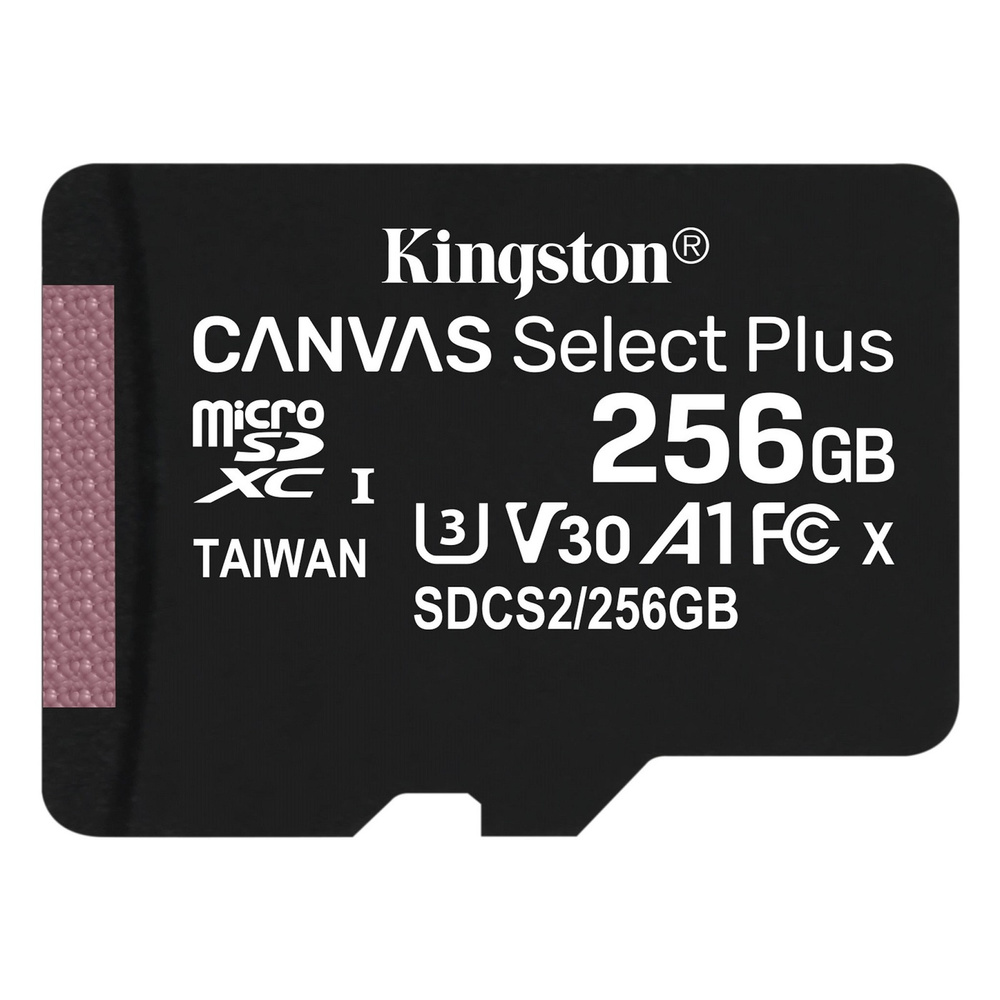 Kingston карта памяти MicroSDXC 256GB Canvas Select Plus, Class 10 A1 (100 Mb/s) / SDCS2/256GBSP  #1