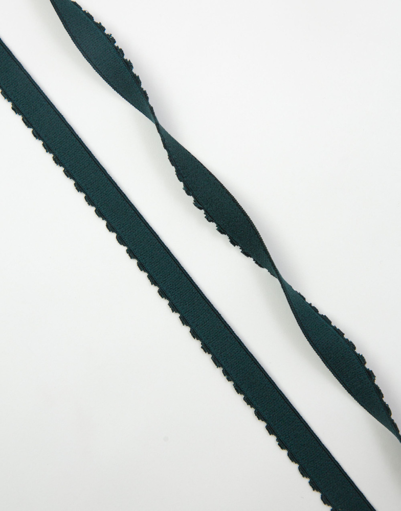 Резинка отделочная с фестоном Lauma цвет Сосна (1994) 12 мм, 10м  #1