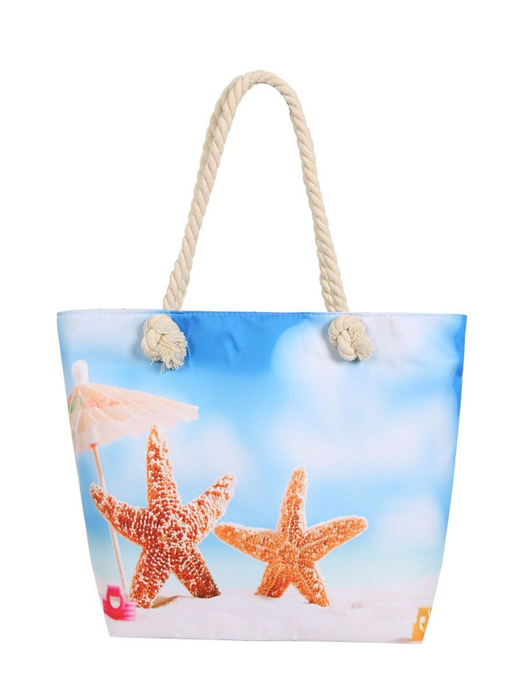 Сумка пляжная,пляжная сумка на плечо, сумка женская пляжная ,сумка на пляж для пикника, на море, тканевая, #1