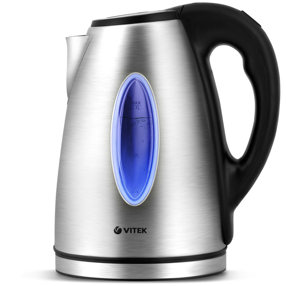 VITEK Электрический чайник VT-7019, серый металлик #1