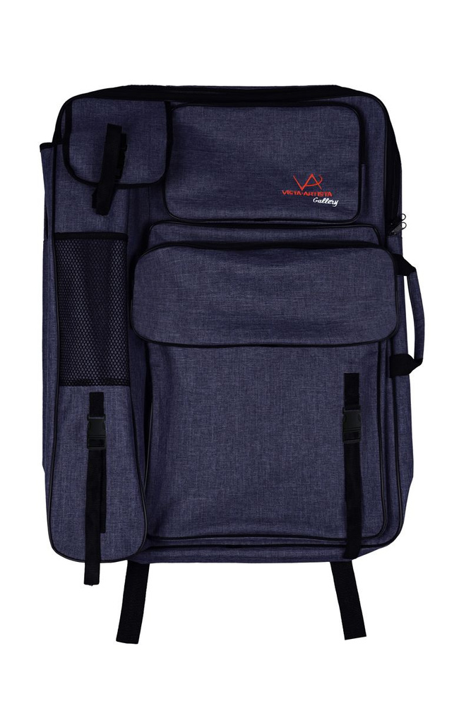 Сумка-рюкзак для художественных принадлежностей "VISTA-ARTISTA" "Gallery" PBA-02, 67x48x5 см, темно-синяя #1