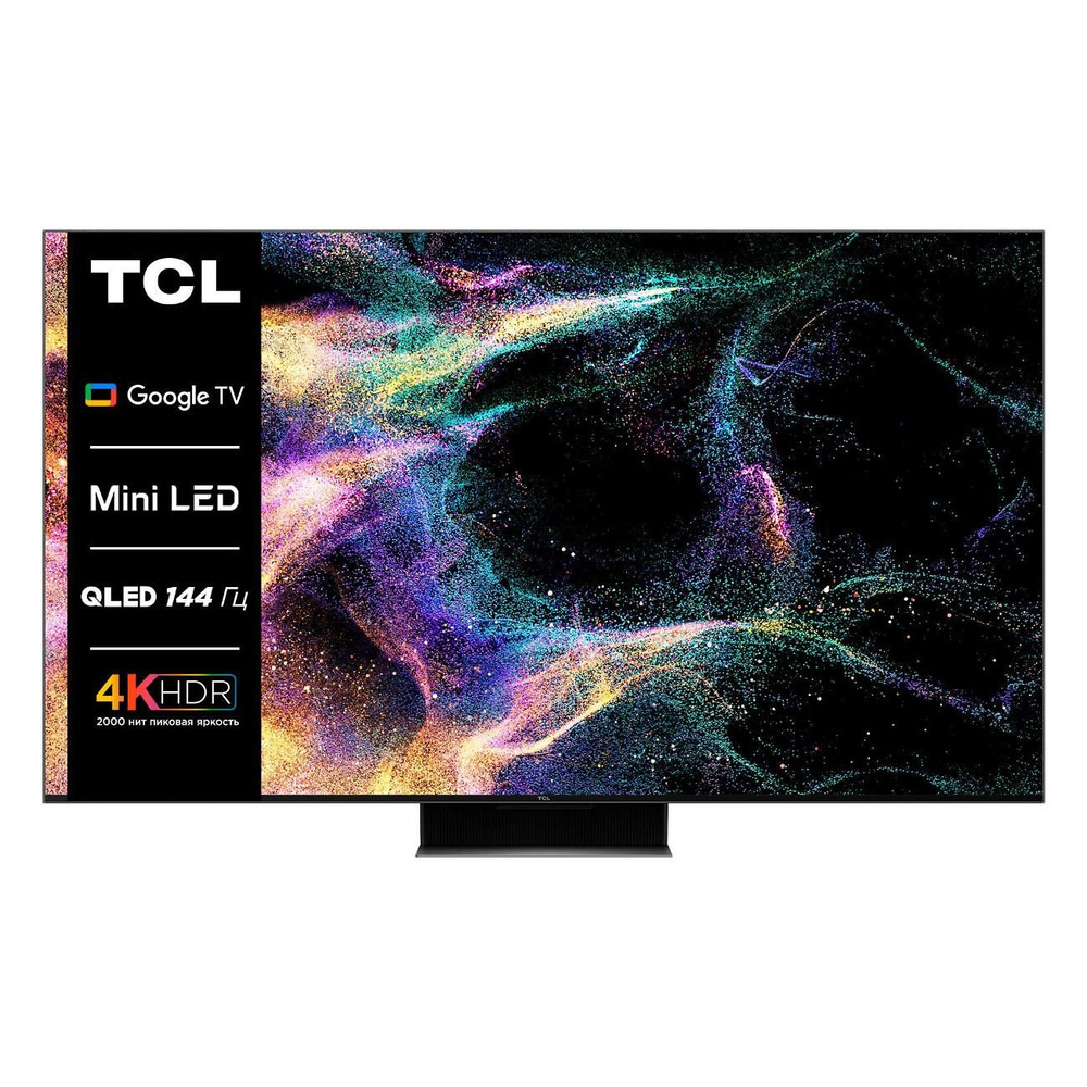 TCL Телевизор 65" 4K UHD, черный #1