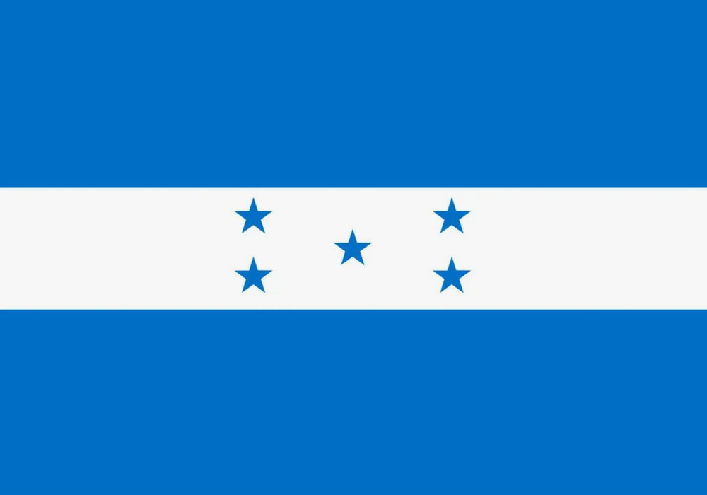 Флаг Гондураса 90х135 см с люверсами #1
