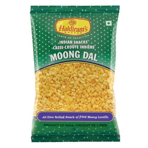 МУНГ ДАЛ (MOONG DAL)- Соленая жареная закуска из бобов мунг. 200 г  #1