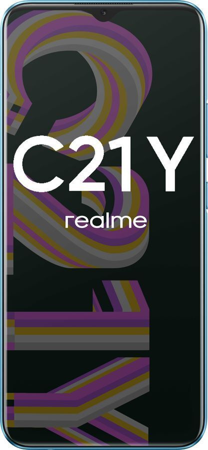 realme Смартфон C21Y (C21Y) 4/64 ГБ, голубой #1