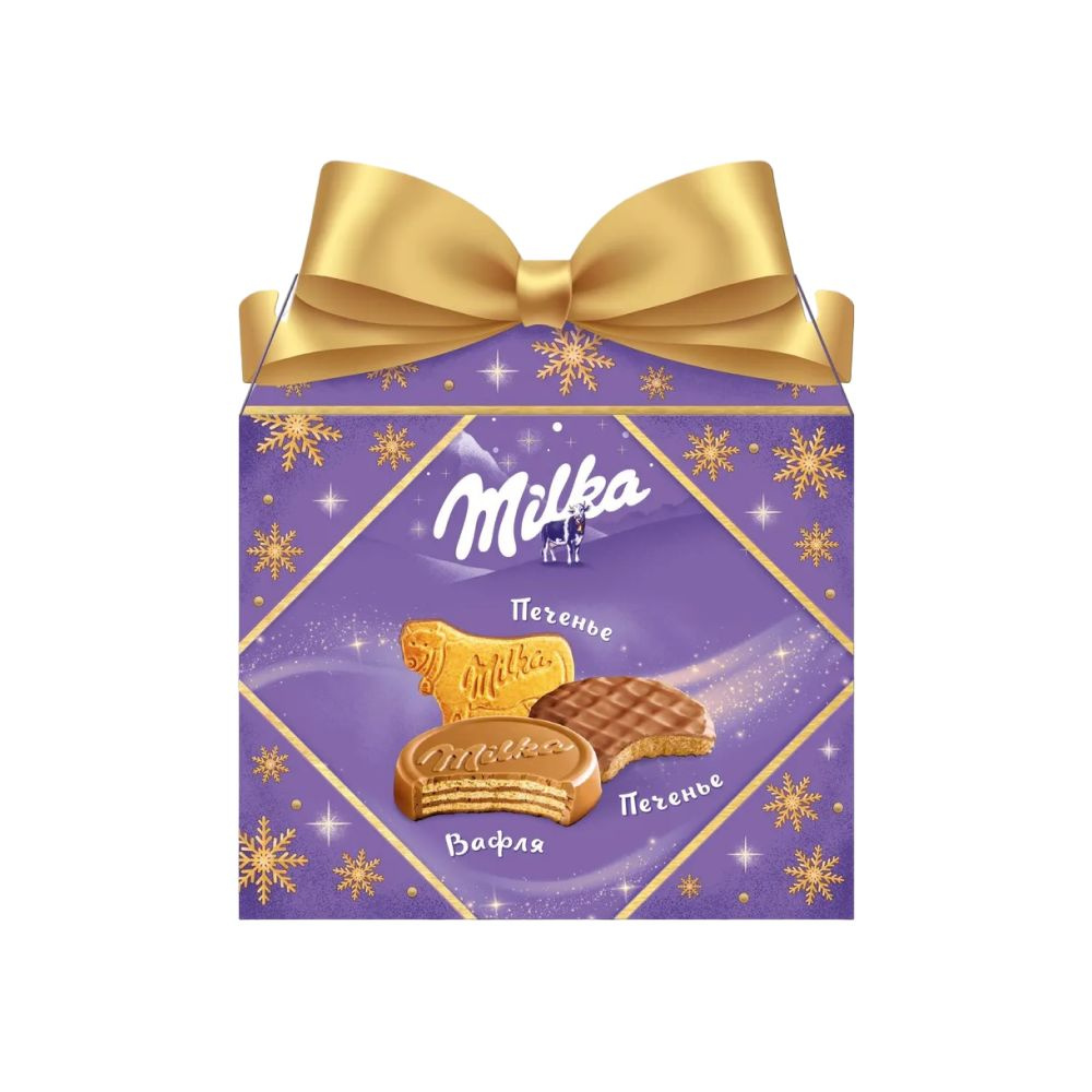 Набор печенья и вафель Milka, 142 г - купить с доставкой по выгодным ...