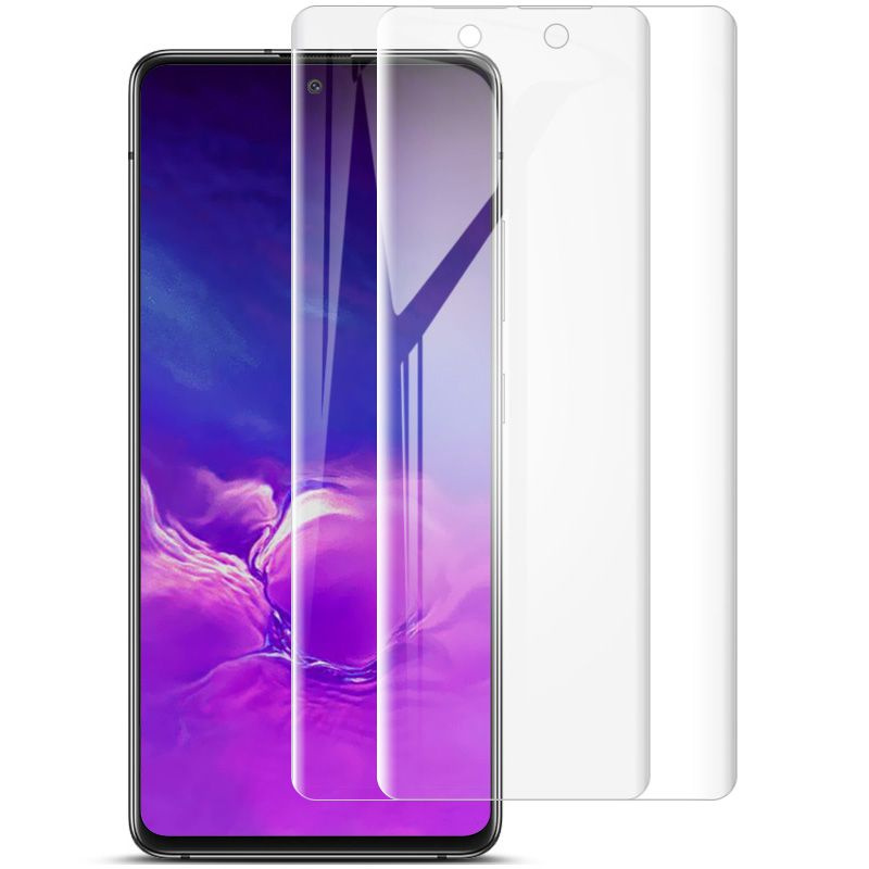 Гидрогелевая защитная пленка (не стекло) для Realme V11S 5G , глянцевая, на дисплей  #1