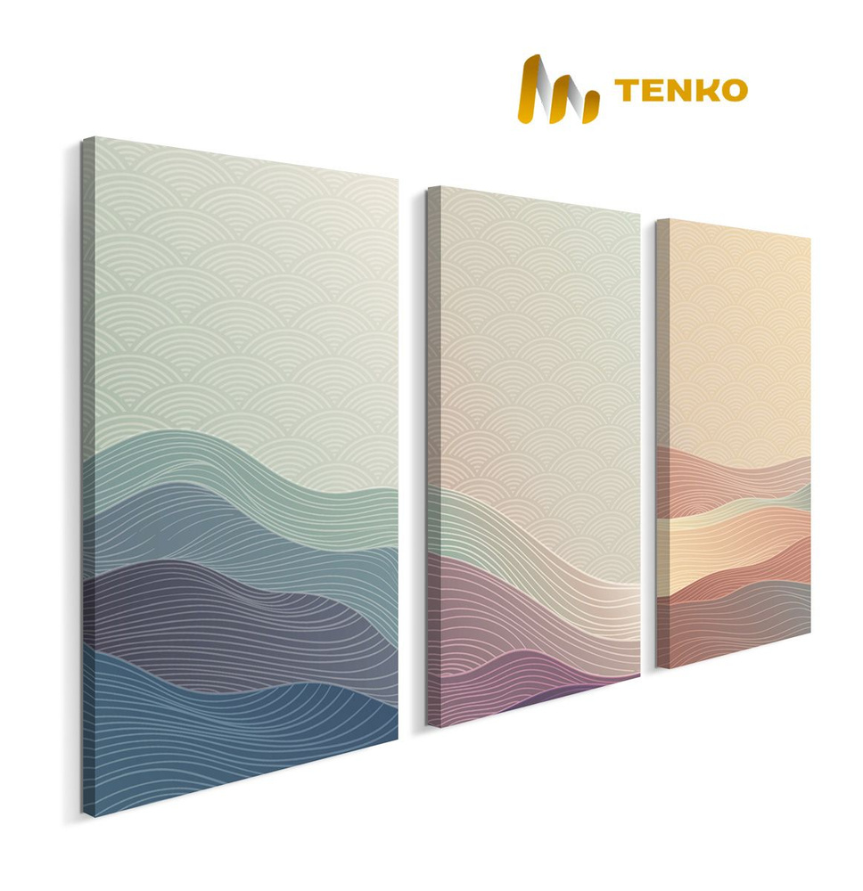 Tenko Decor Картина модульная, 102х57, 3 модулей #1