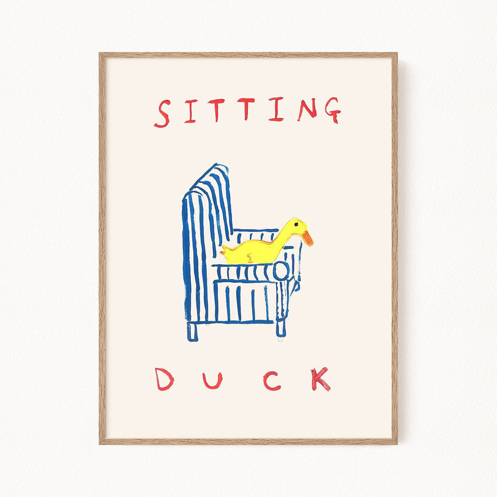 Постер для интерьера "Sitting Duck", 40х50 см #1