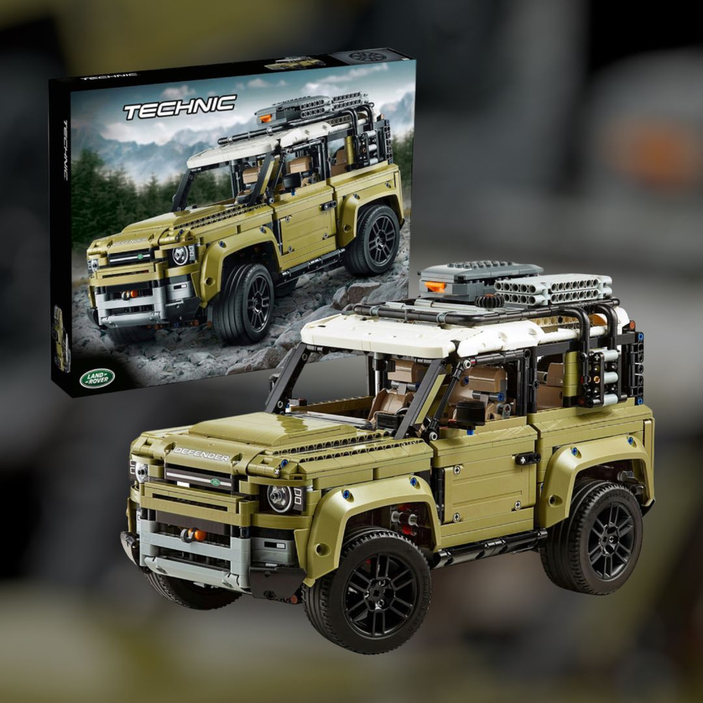 Конструктор Техник Land Rover Defender 2573 деталей 6052