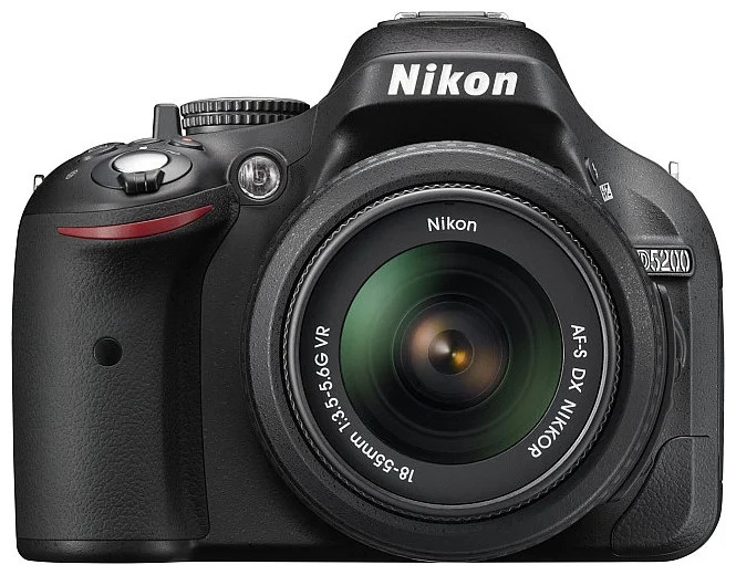 Фотоаппарат Nikon D5200 Kit AF-S DX NIKKOR 18-55mm f/3.5-5.6G #1