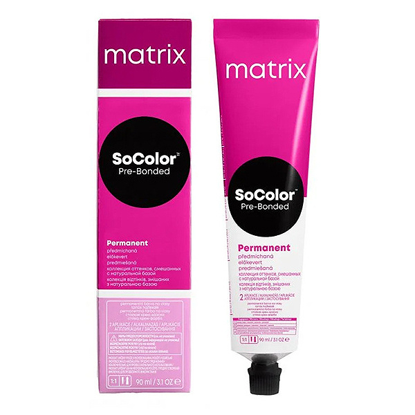 MATRIX краска SoColor Pre-Bonded 4M шатен мокка, 90мл #1