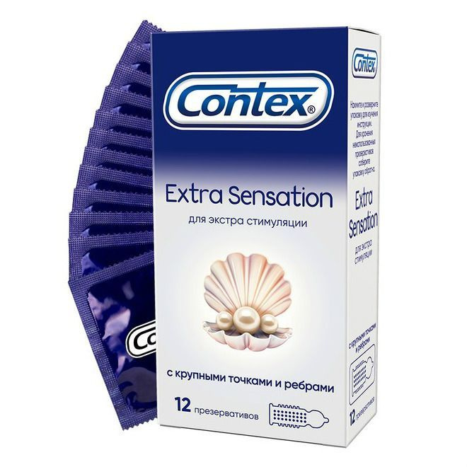 Презервативы Contex Extra Sensation, 12 шт. #1