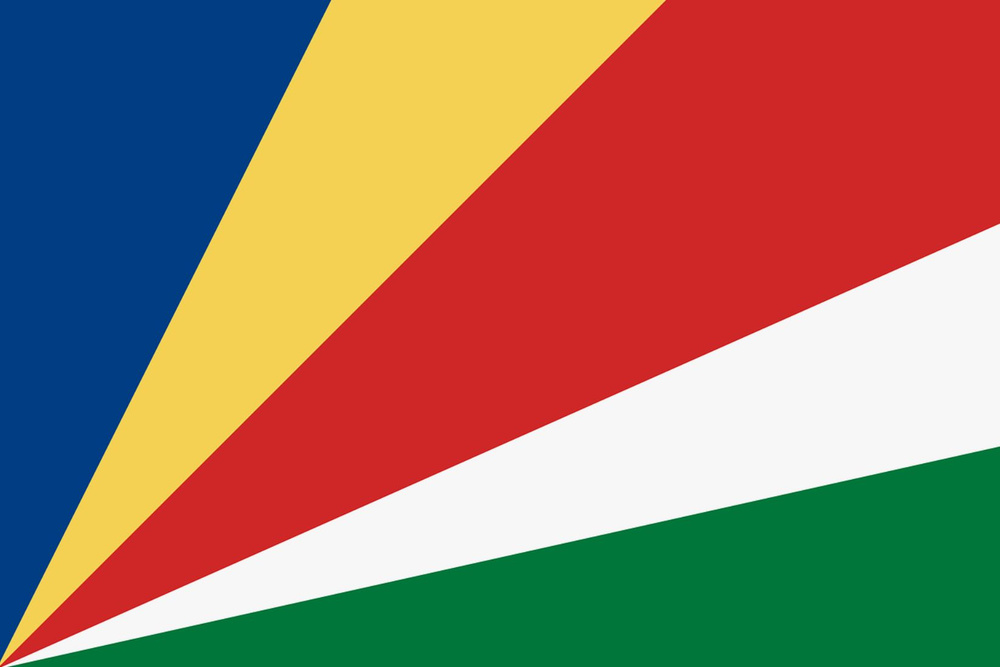 Флаг Сейшельских островов 80х120 см с люверсами #1