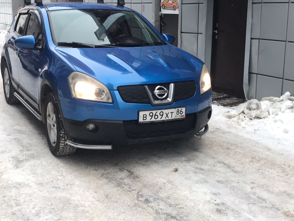 Утеплитель радиатора и бампера для Nissan Qashqai (2006 -2010) J10 Ниссан Кашкай  #1