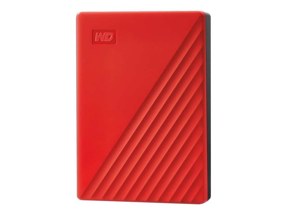 Western Digital 4 ТБ Внешний жесткий диск (WDBPKJ0040BRD-WESN), красный #1