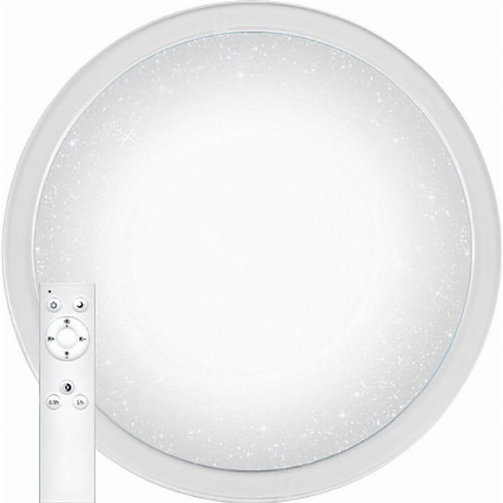 Светодиодный управляемый светильник накладной Feron AL5000 STARLIGHT тарелка 70W 3000К-6500K белый с #1