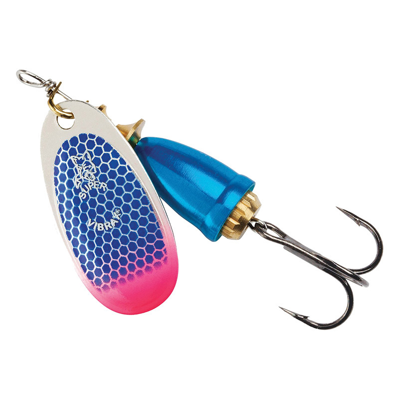 Блесна вертушка BLUE FOX Vibrax UV 3 / BSPTU / 8гр приманка для рыбалки, на щуку, на окуня  #1