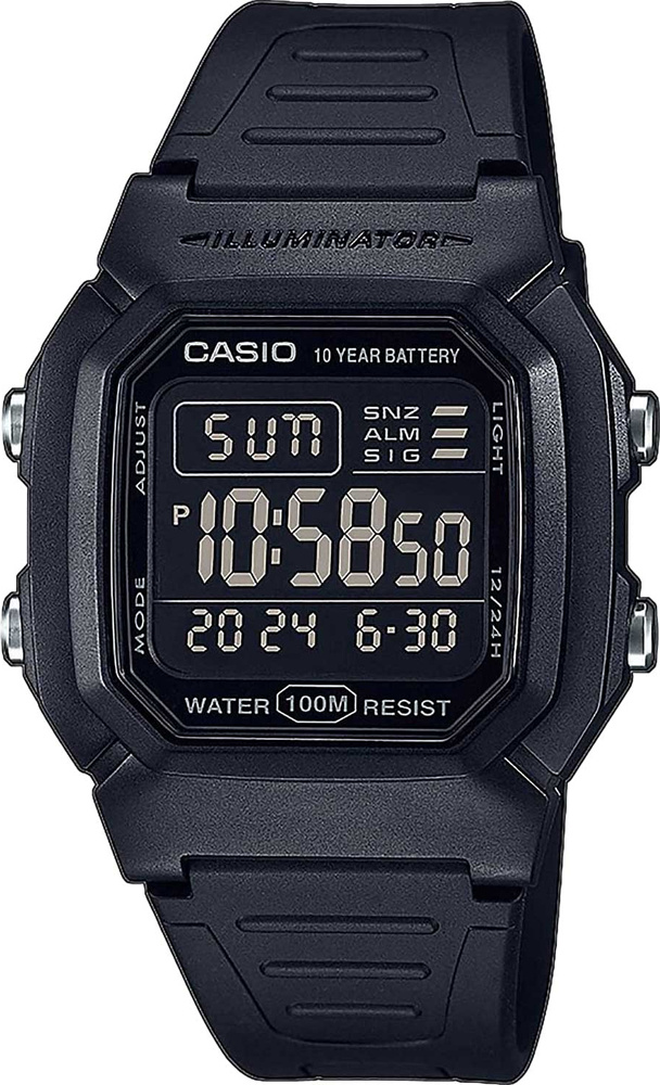 Наручные часы Casio W-800H-1B #1