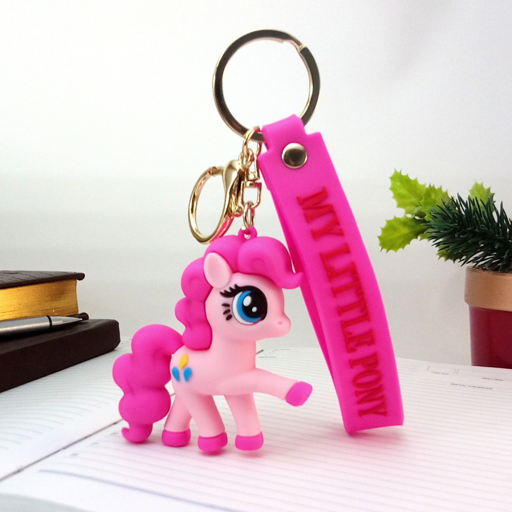Брелок-игрушка Пони Пинки Пай розовая My Little Pony/Мой маленький пони/Брелок на ключи/Брелок на сумку/Брелок #1