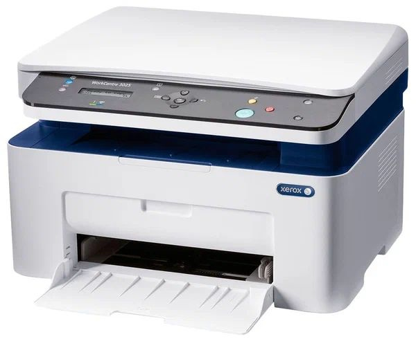 Xerox МФУ Лазерное МФУ лазерное Xerox WorkCentre 3025BI, белый #1