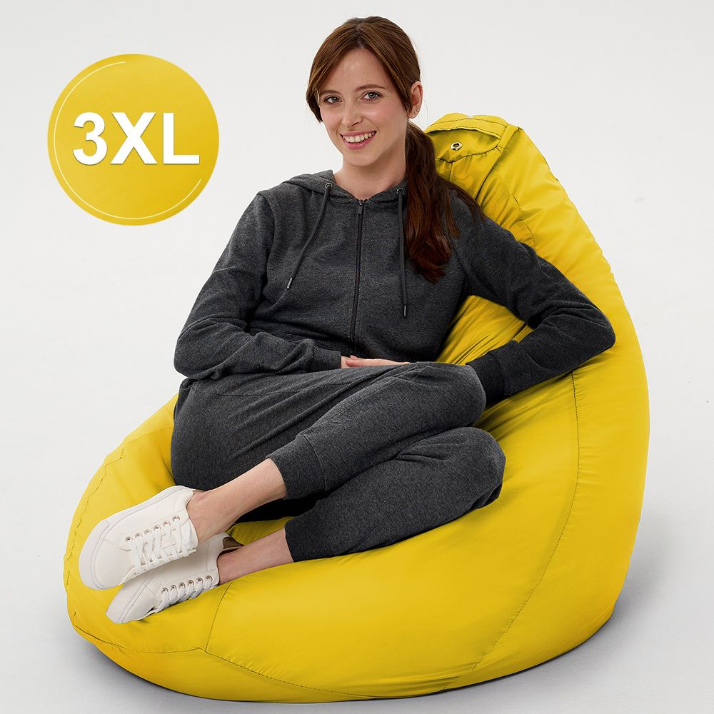 F78 Кресло мешок XXXL СТАНДАРТ+ Желтый 3XL Oxford #1