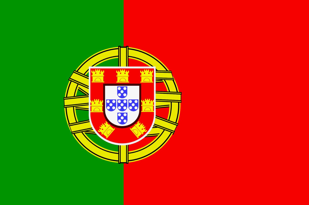 Флаг Португалии 90х135 см #1