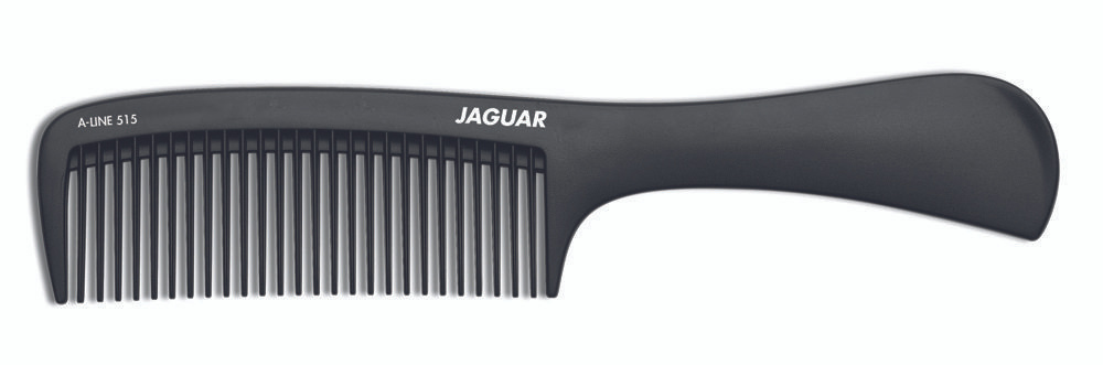 Гребень с рукояткой, черный, 20.3 см, Jaguar, A515 #1