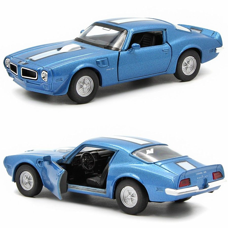 Машинка металлическая Welly 1:39 1972 Pontiac Firebird (Понтиак Файрберд)  43735D инерционная, двери открываются / Голубой - купить с доставкой по  выгодным ценам в интернет-магазине OZON (972431950)