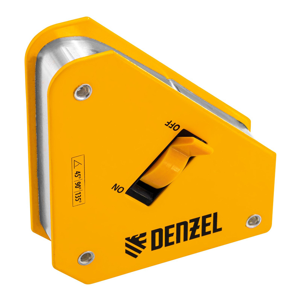 Отключаемый магнитный уголок для сварки DENZEL, усилие 30 LB, углы применения 45-90 градусов, магнитный #1