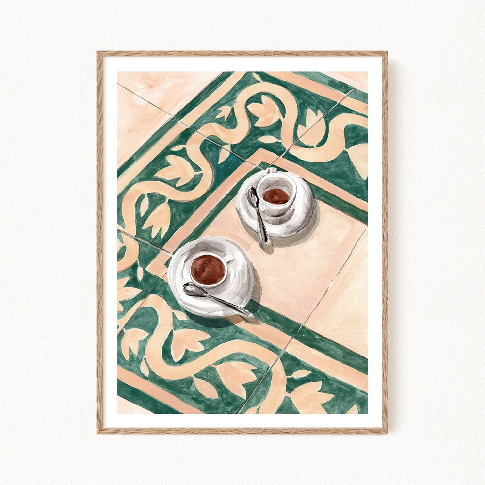 Постер для кухни "Italian Coffee", 50х70 см #1