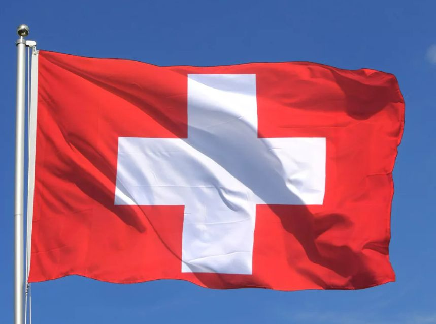 Флаг Швейцарии 40х60 см с люверсами #1