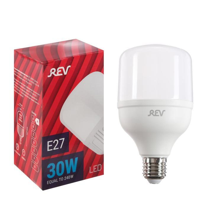 Лампа светодиодная REV PowerMax, T100, E27, 30 Вт, 6500 K, холодный свет  #1