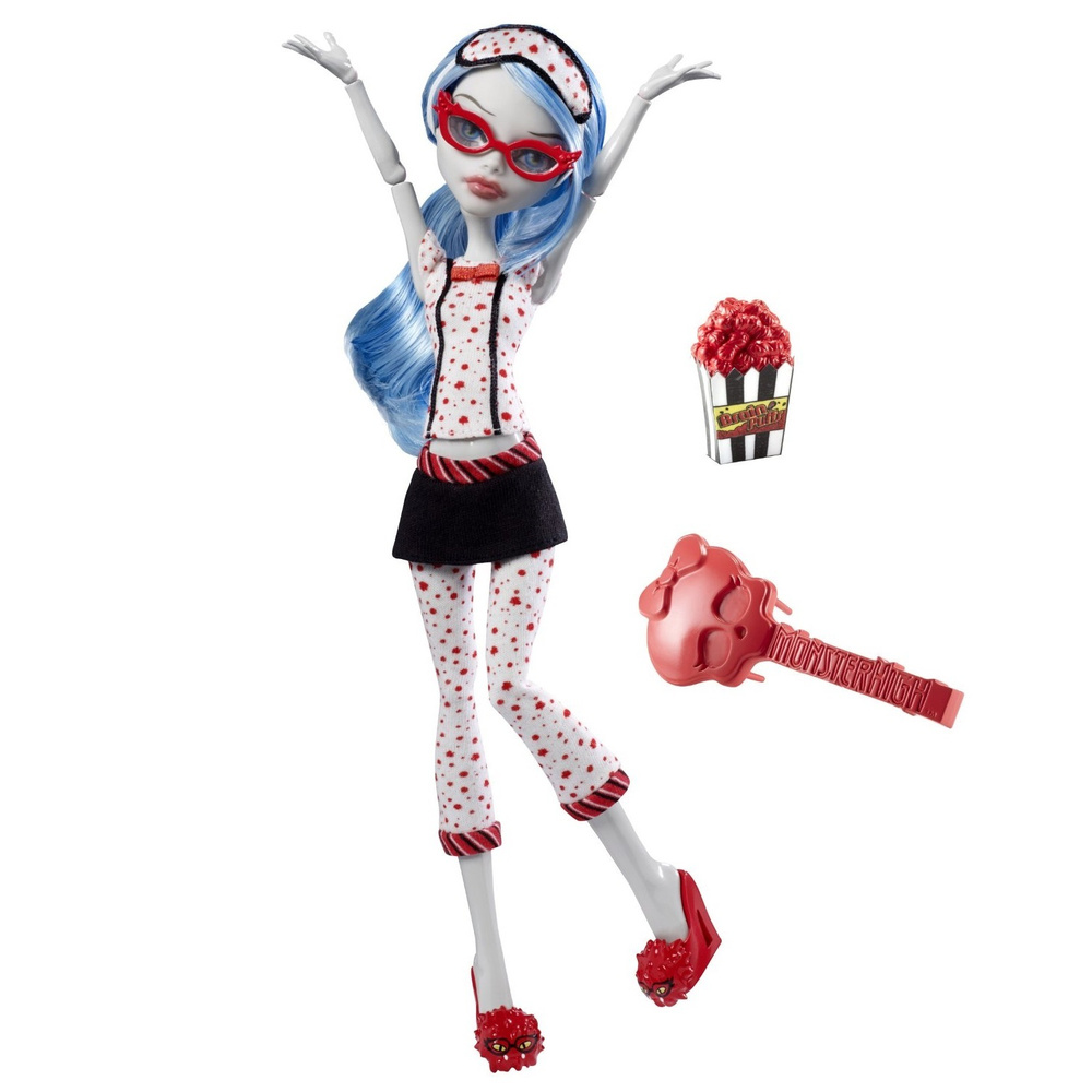 Кукла Монстр Хай Гулия Йелпс из серии Пижамная Вечеринка (Monster High Ghoulia Yelps - Dead Tired). Товар #1