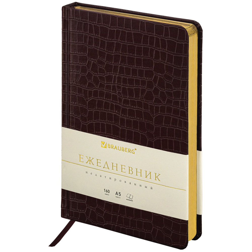 Brauberg Ежедневник Недатированный A5 (14.8 × 21 см), листов: 160 ...